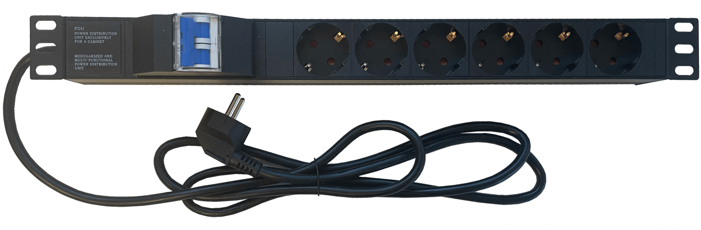 19 Zoll PDU mit Leistungsschalter